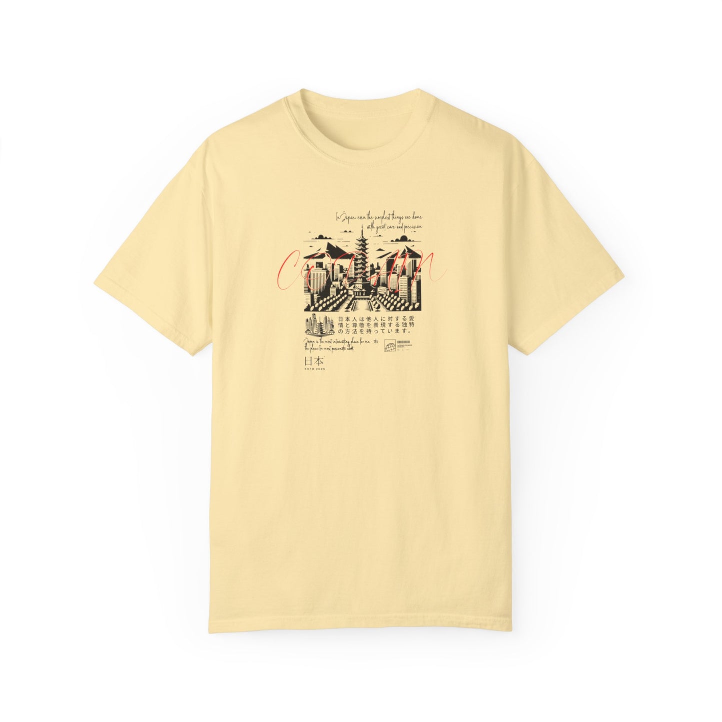 Copain Japanese Series - Unisex Garment - Dyed T-shirt