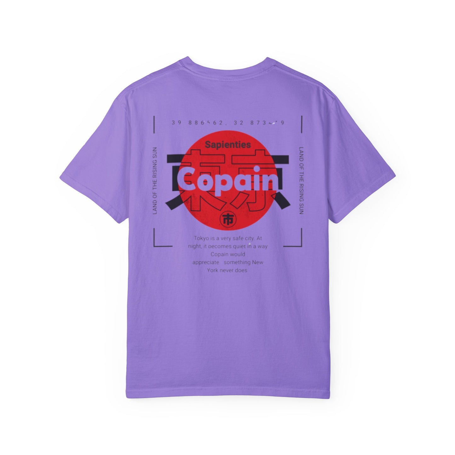 Copain Japanese Series - Unisex Garment - Dyed T-shirt