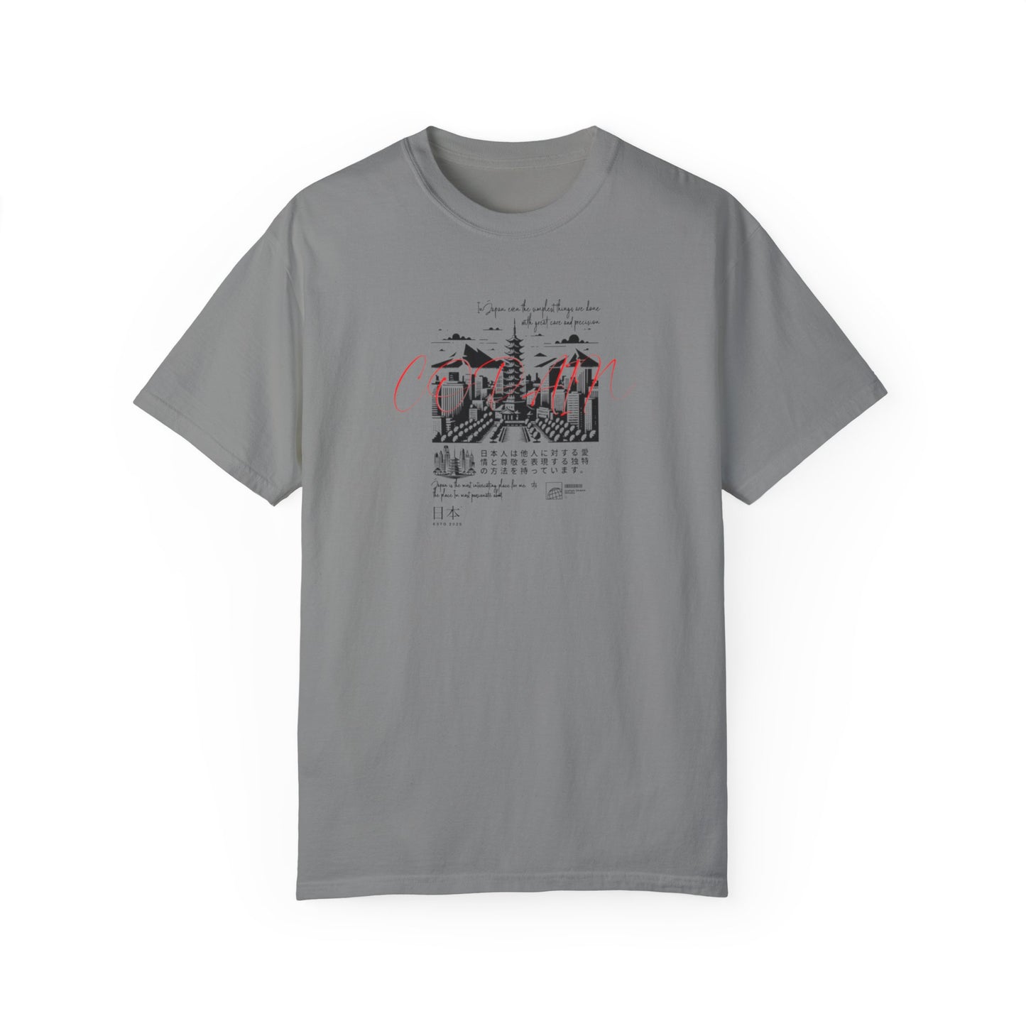 Copain Japanese Series - Unisex Garment - Dyed T-shirt