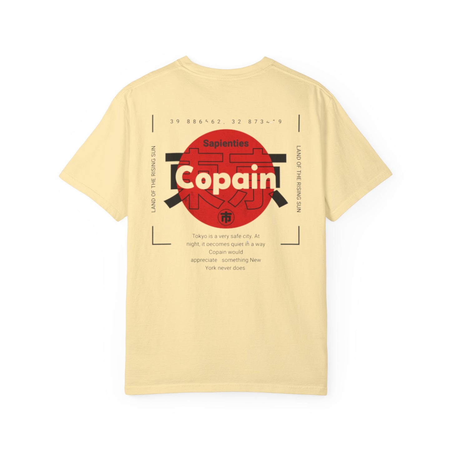 Copain Japanese Series - Unisex Garment - Dyed T-shirt