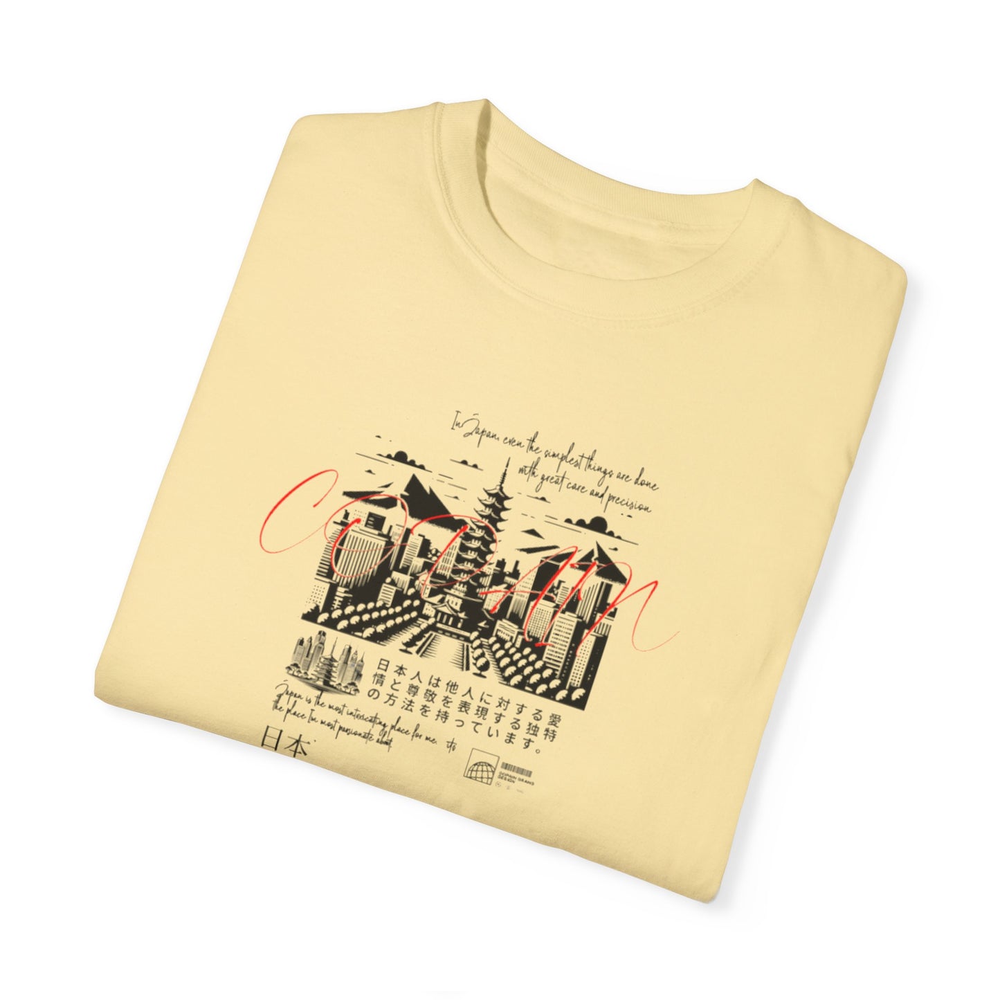 Copain Japanese Series - Unisex Garment - Dyed T-shirt