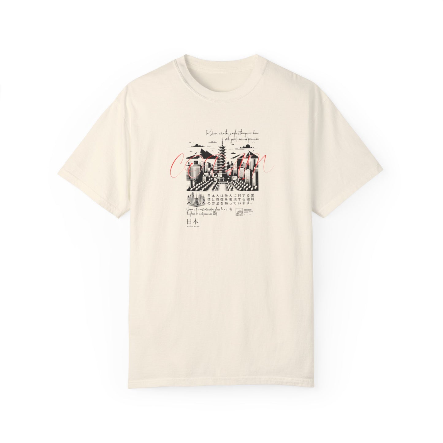 Copain Japanese Series - Unisex Garment - Dyed T-shirt