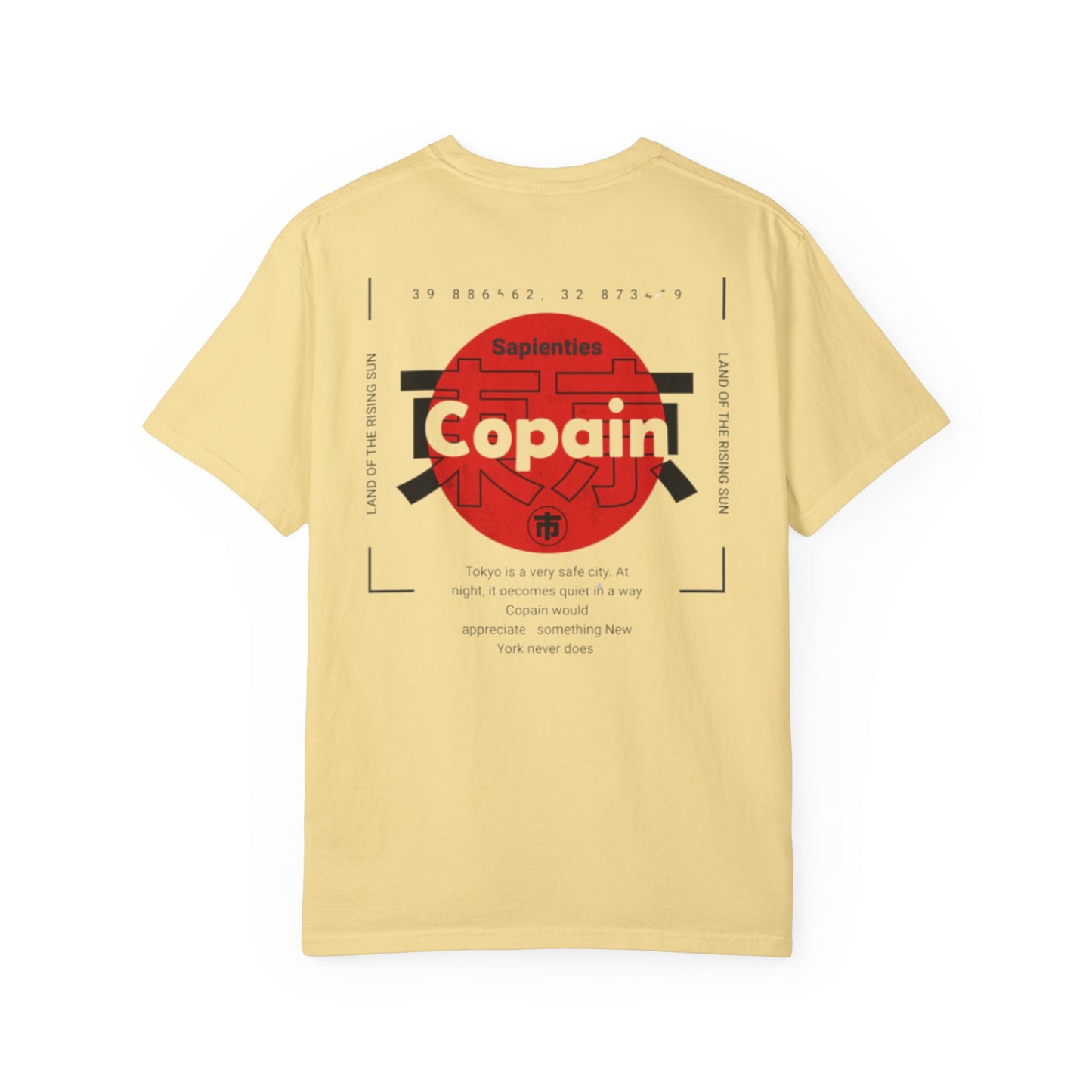 Copain Japanese Series - Unisex Garment - Dyed T-shirt