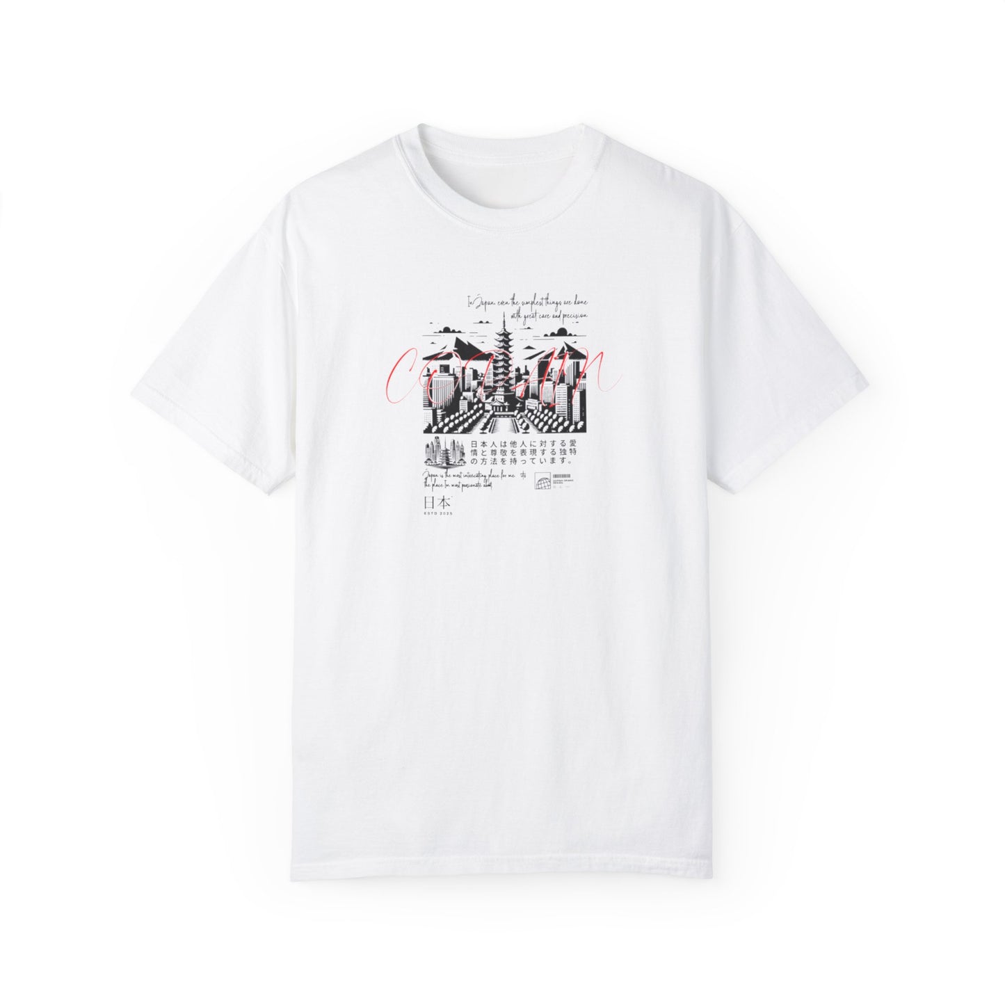 Copain Japanese Series - Unisex Garment - Dyed T-shirt