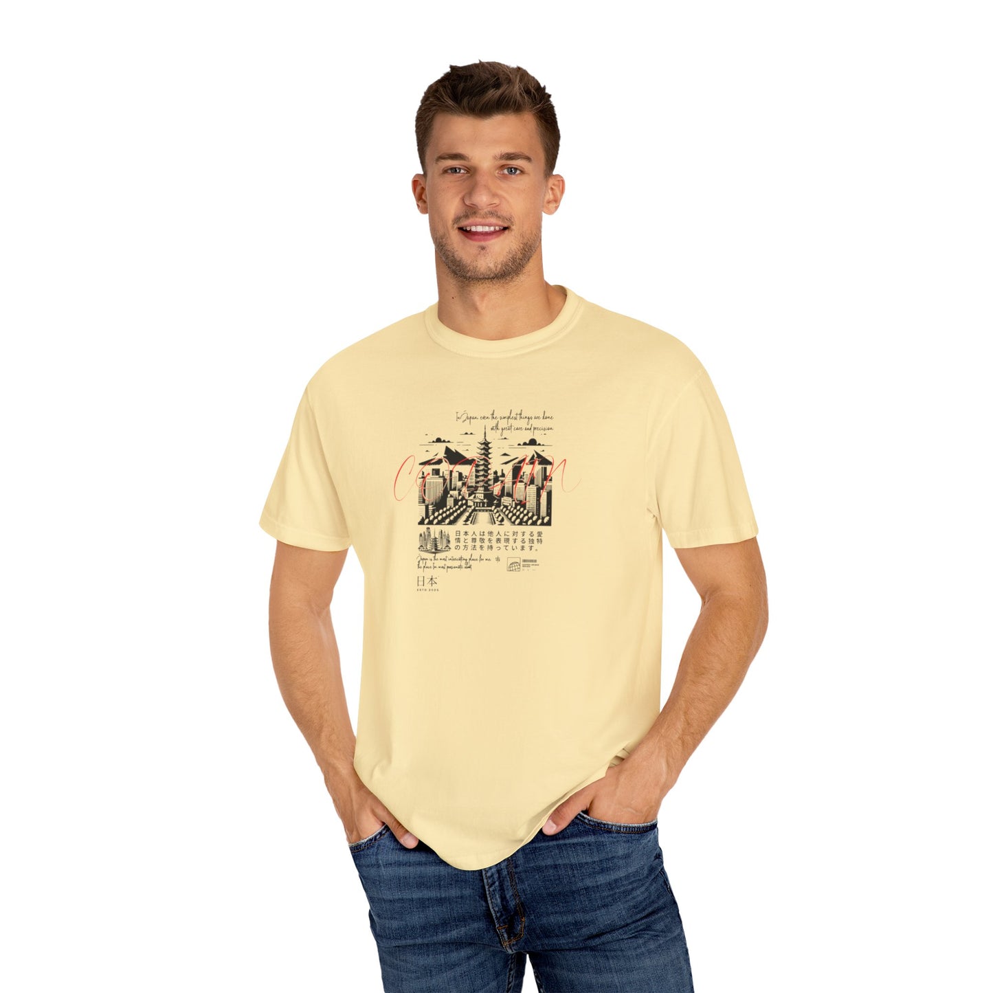 Copain Japanese Series - Unisex Garment - Dyed T-shirt