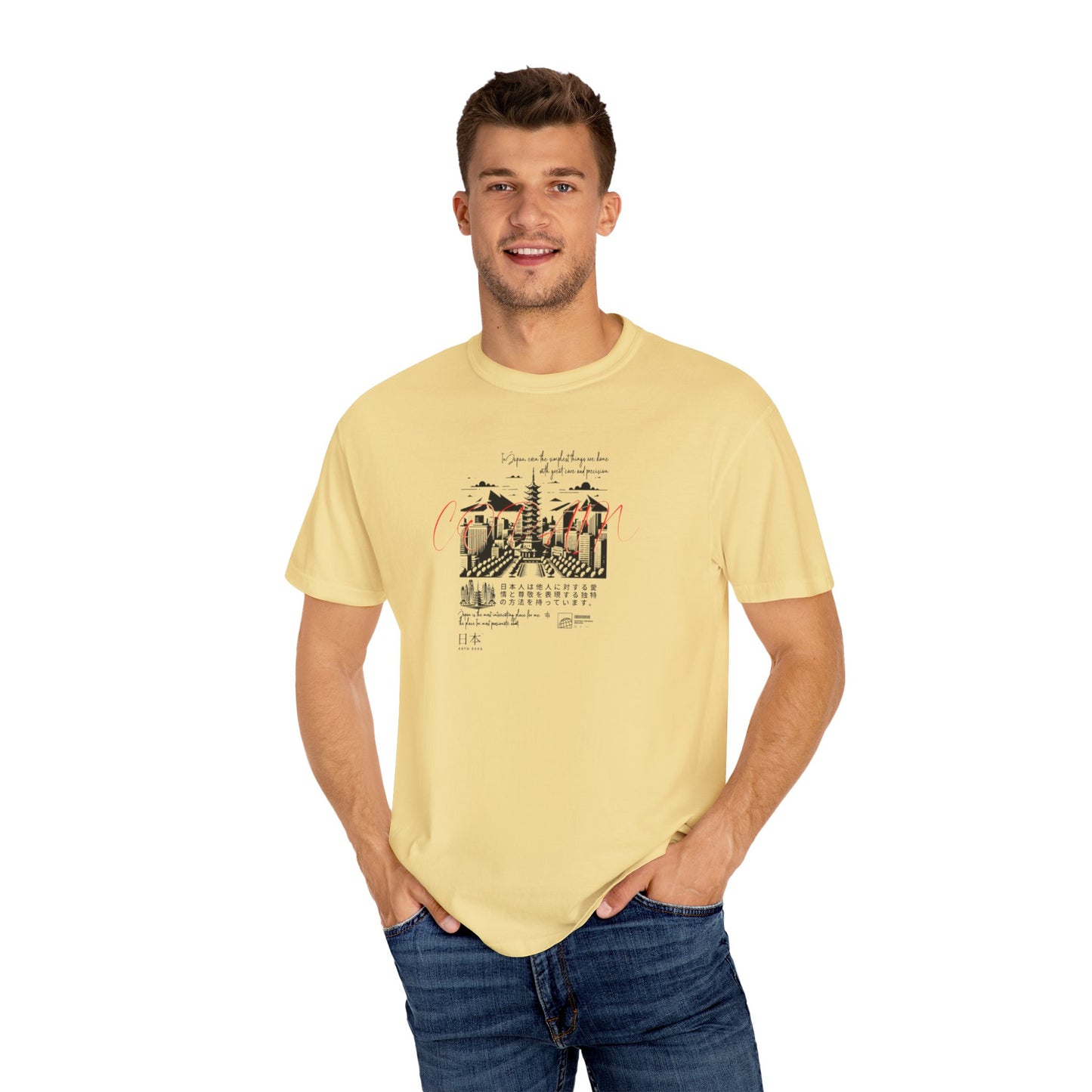 Copain Japanese Series - Unisex Garment - Dyed T-shirt